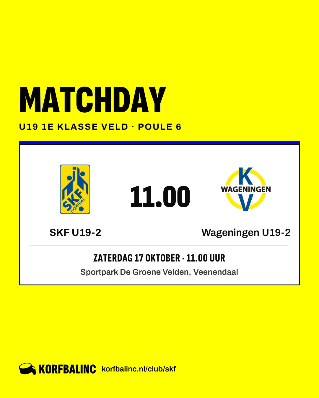 SKF U19-2 - Wageningen U19-2