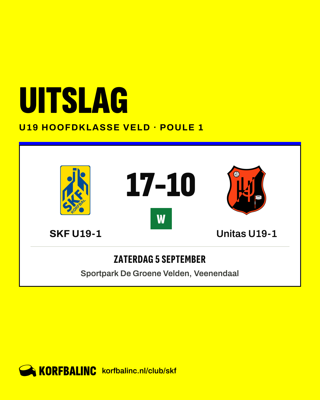 SKF U19-1 - Unitas U19-1