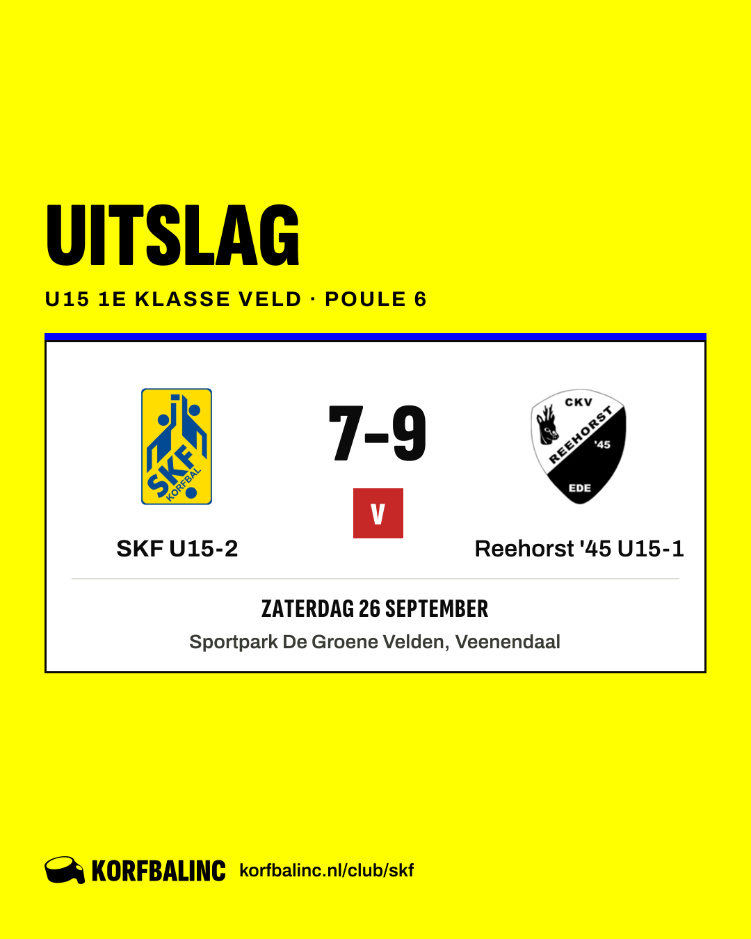 SKF U15-2 - Reehorst '45 U15-1