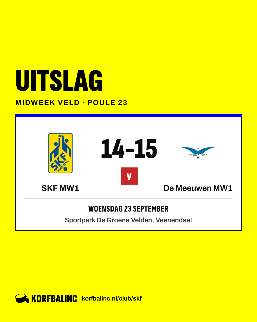 SKF MW1 - De Meeuwen MW1