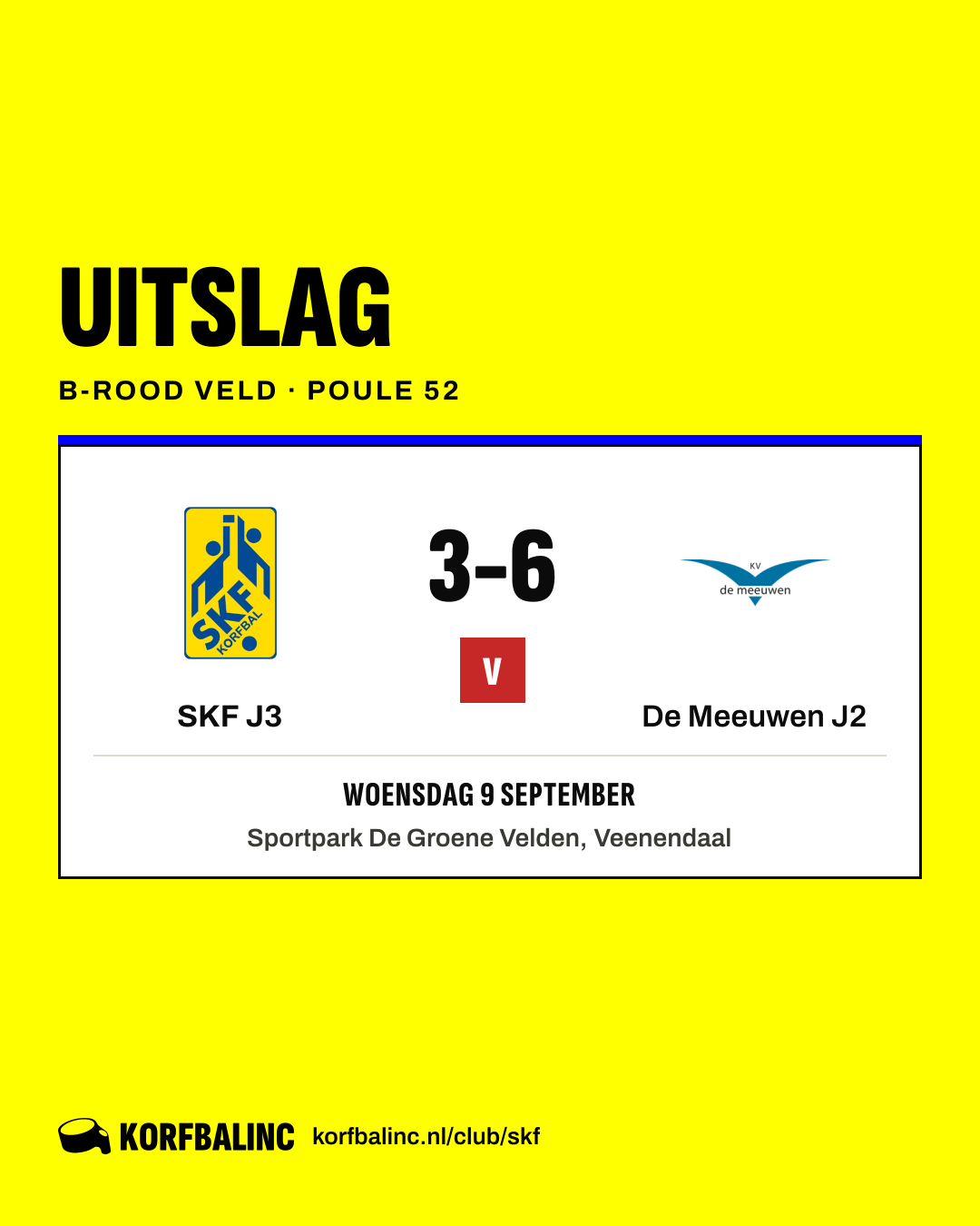 SKF J3 - De Meeuwen J2