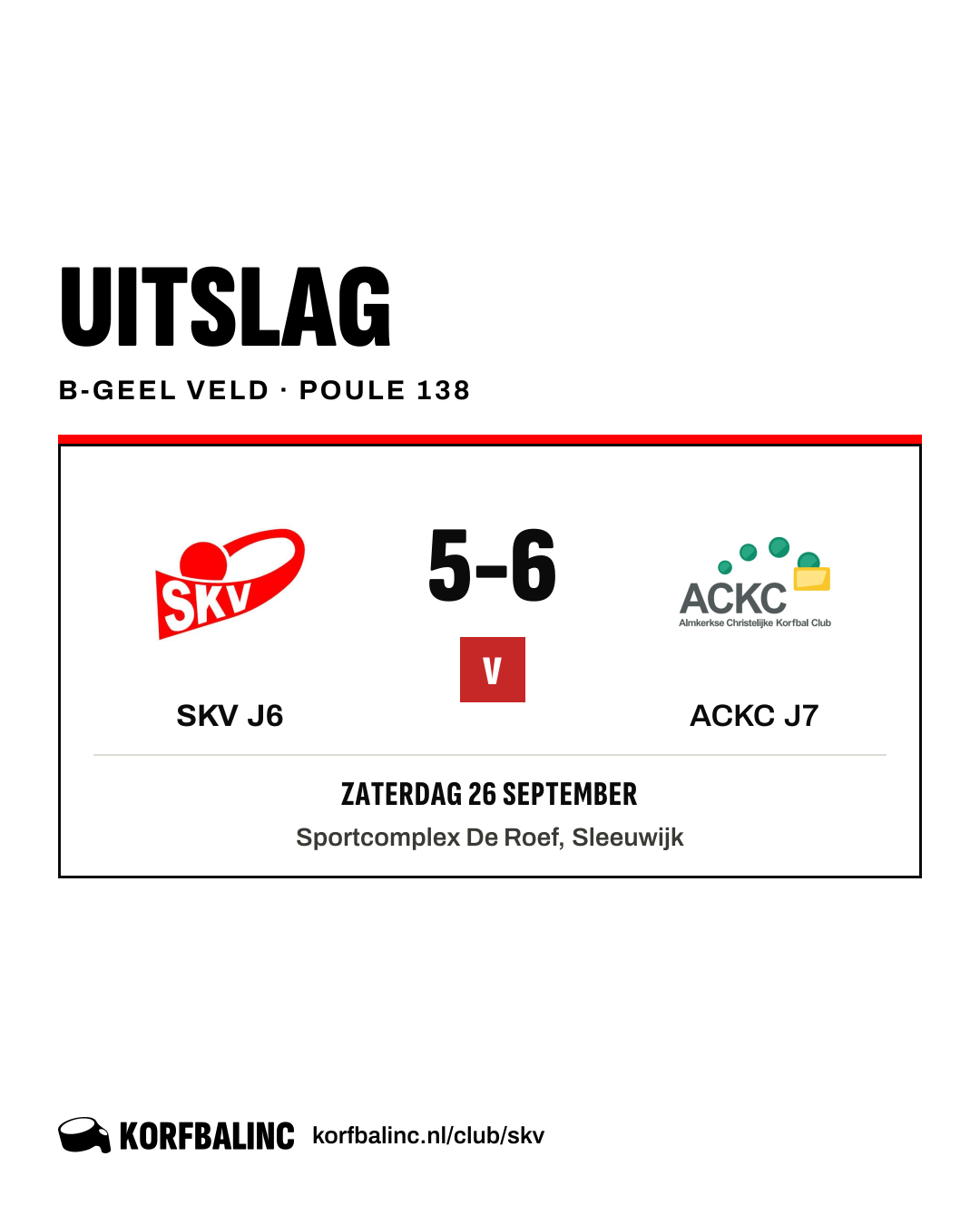 SKV J6 - ACKC J7