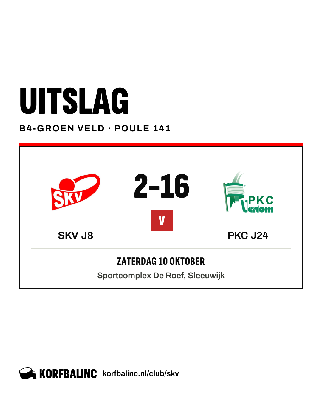 SKV J8 - PKC J24