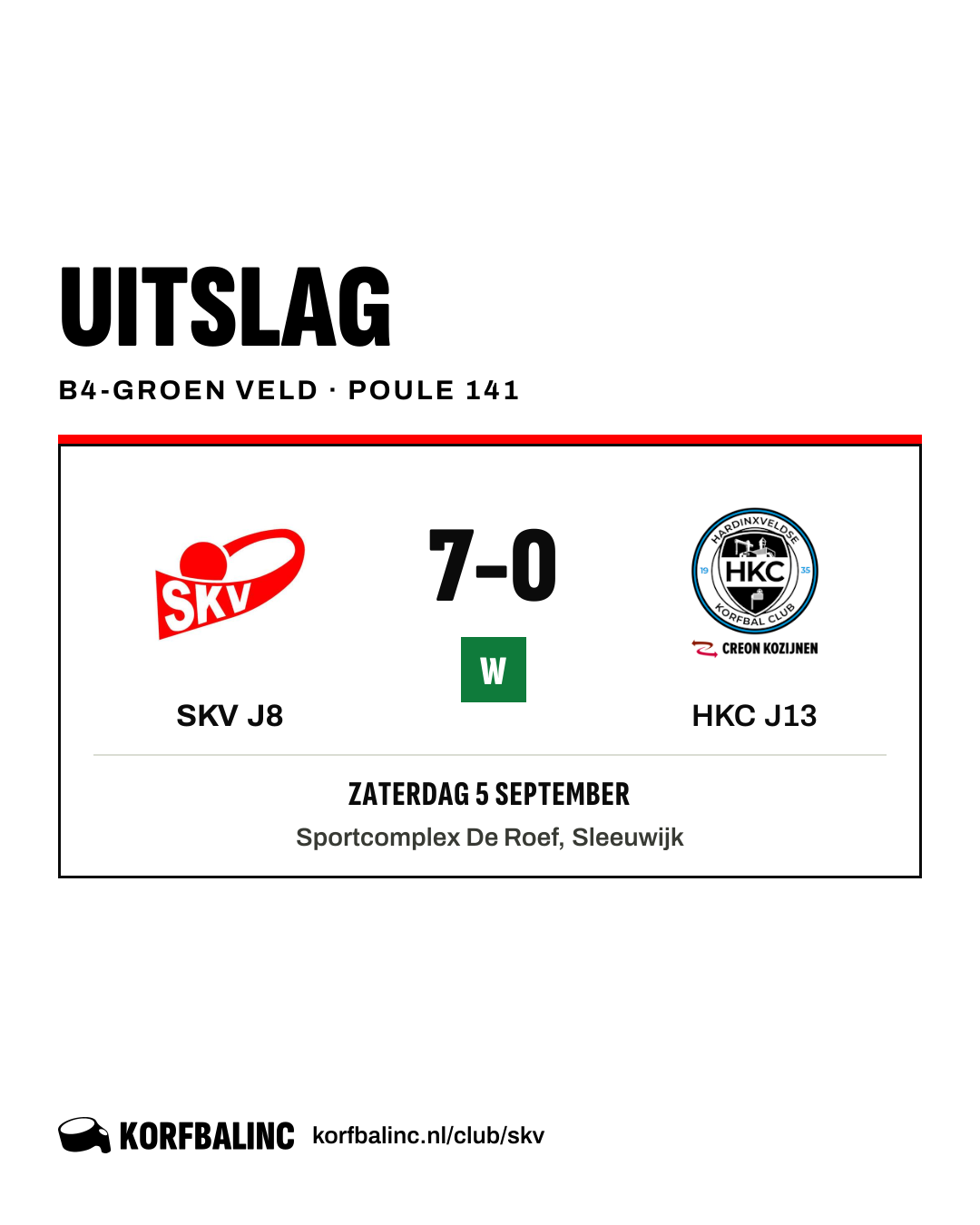 SKV J8 - HKC J13