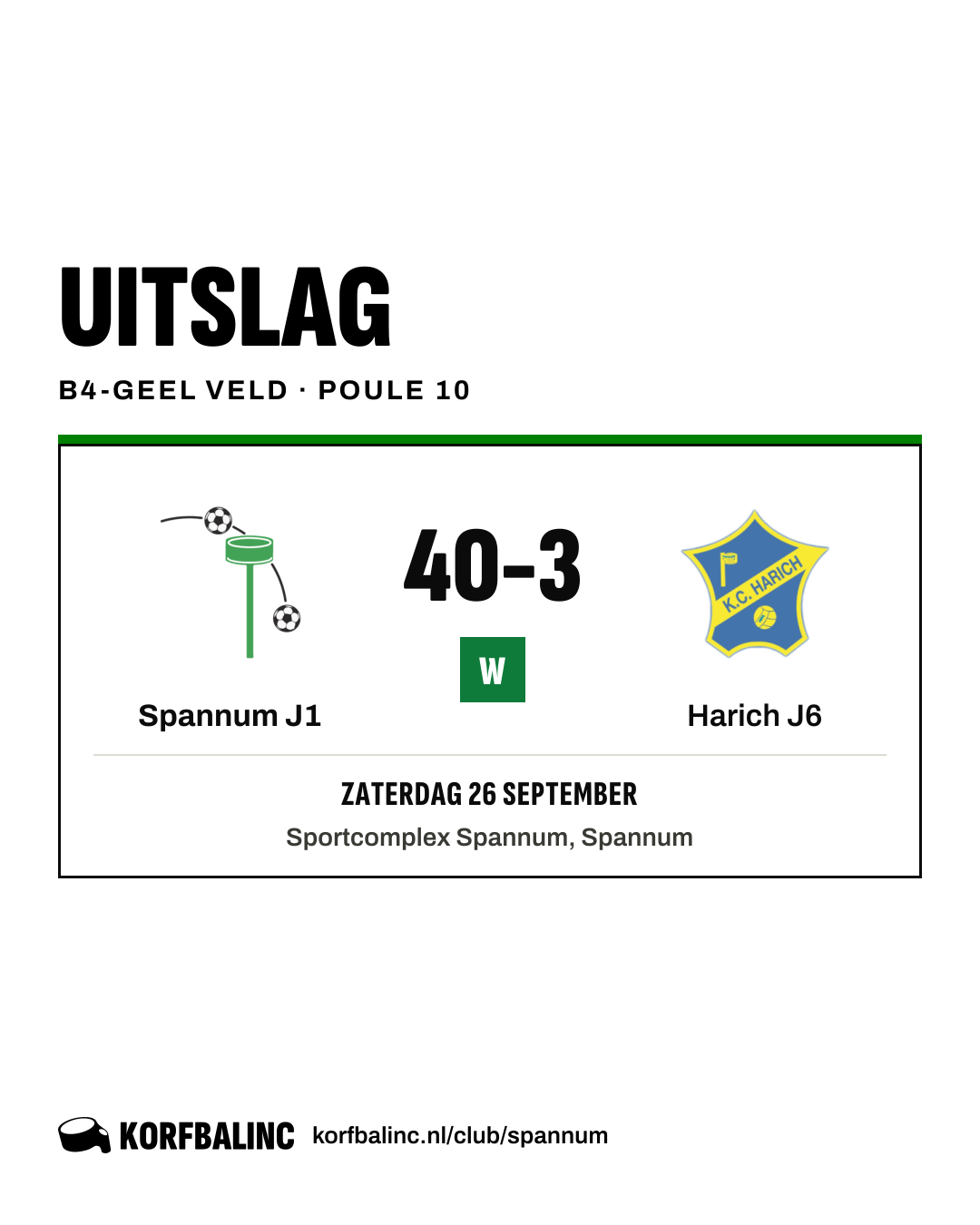 Spannum J1 - Harich J6