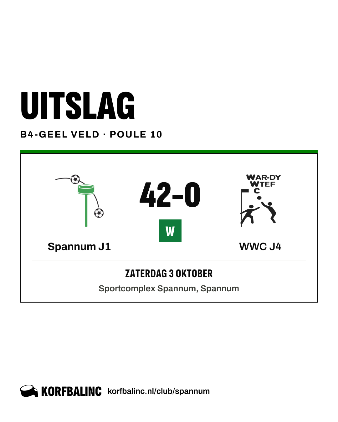 Spannum J1 - WWC J4