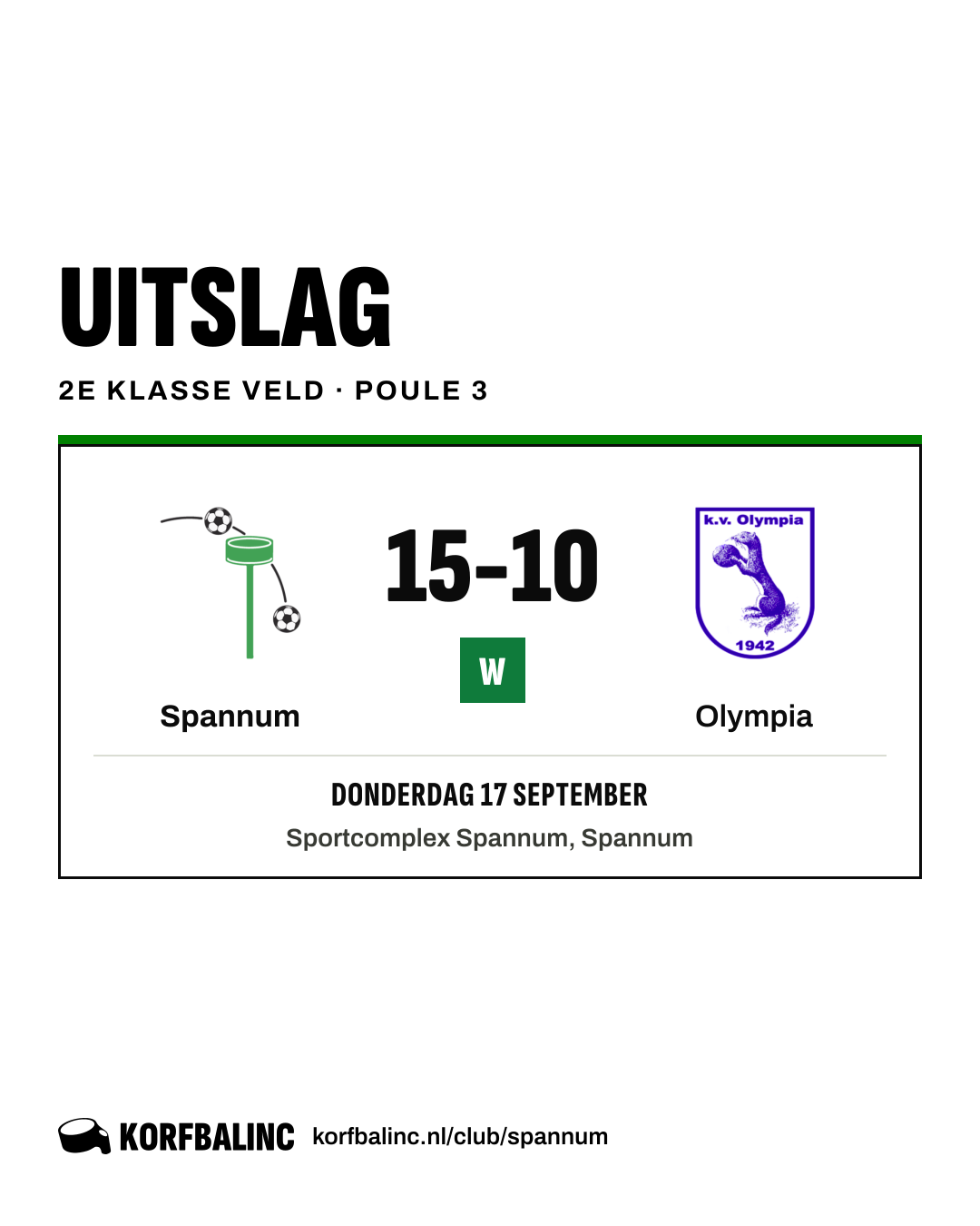 Spannum - Olympia