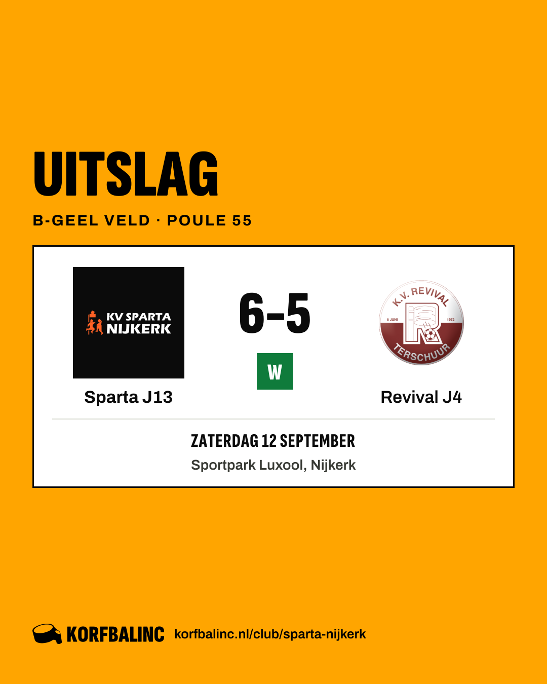 Sparta J13 - Revival J4