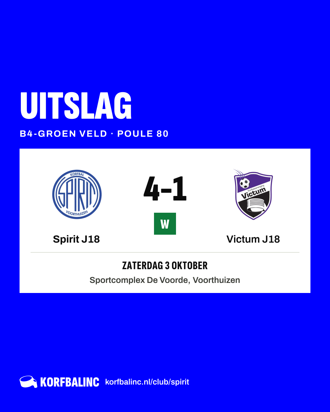 Spirit J18 - Victum J18
