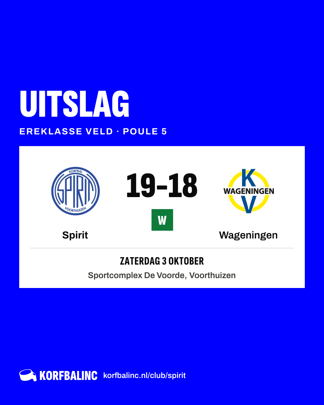 Spirit - Wageningen
