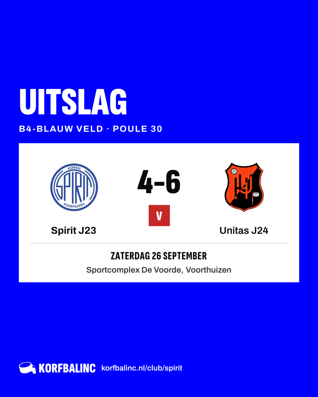 Spirit J23 - Unitas J24