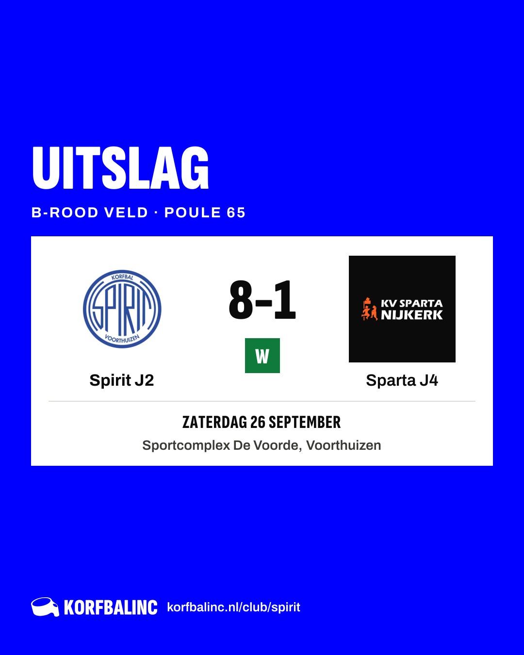 Spirit J2 - Sparta J4