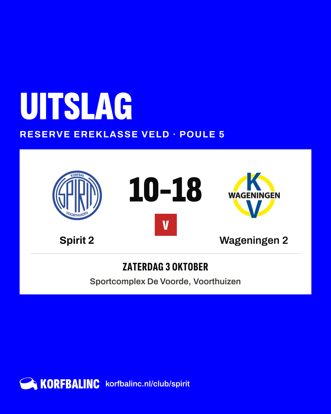 Spirit 2 - Wageningen 2
