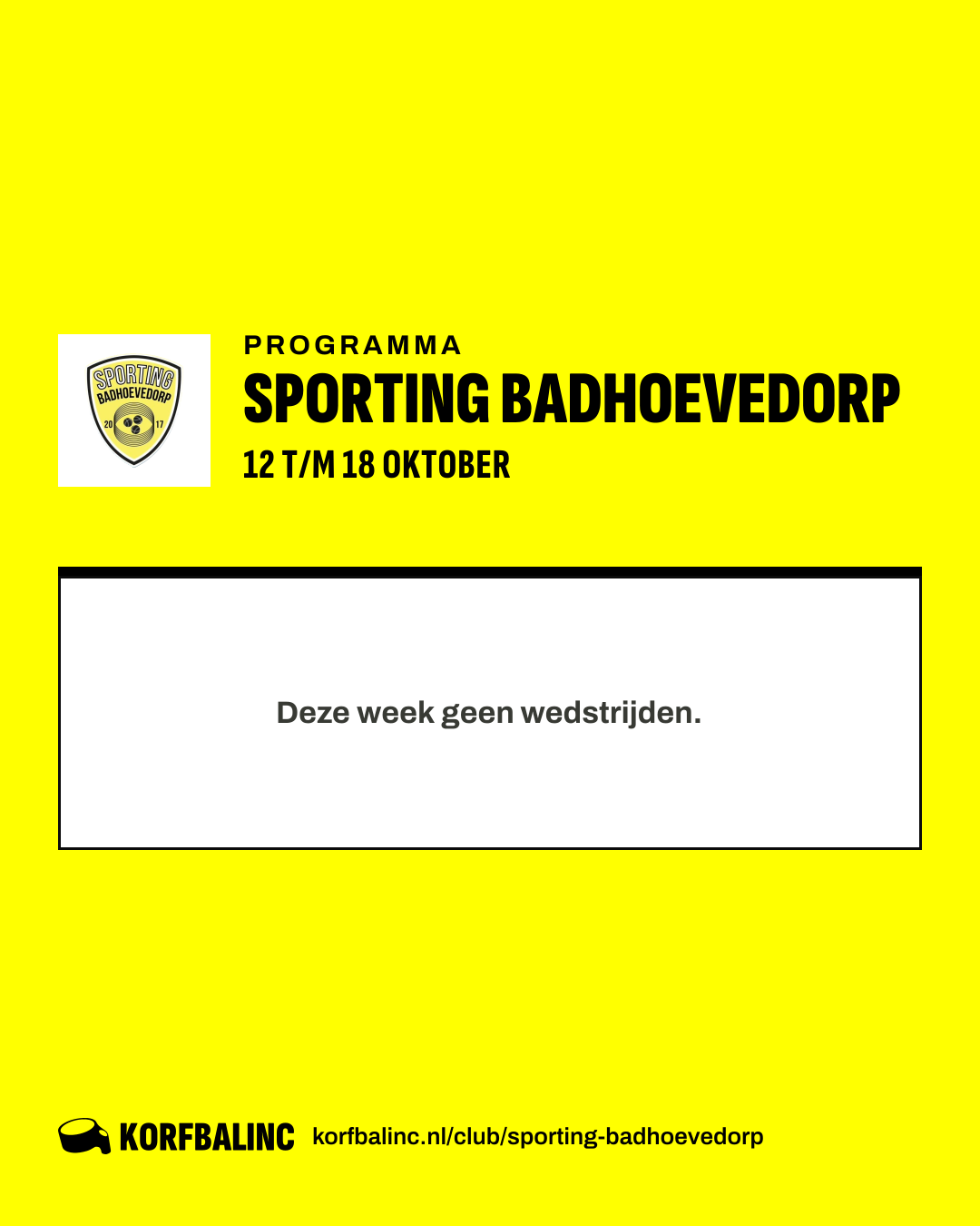 Uitslagen Sporting Badhoevedorp, beeld 1 van 2