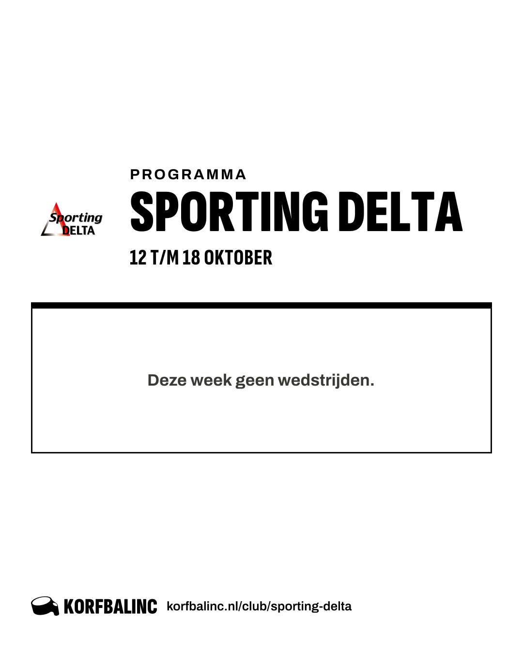 Uitslagen Sporting Delta