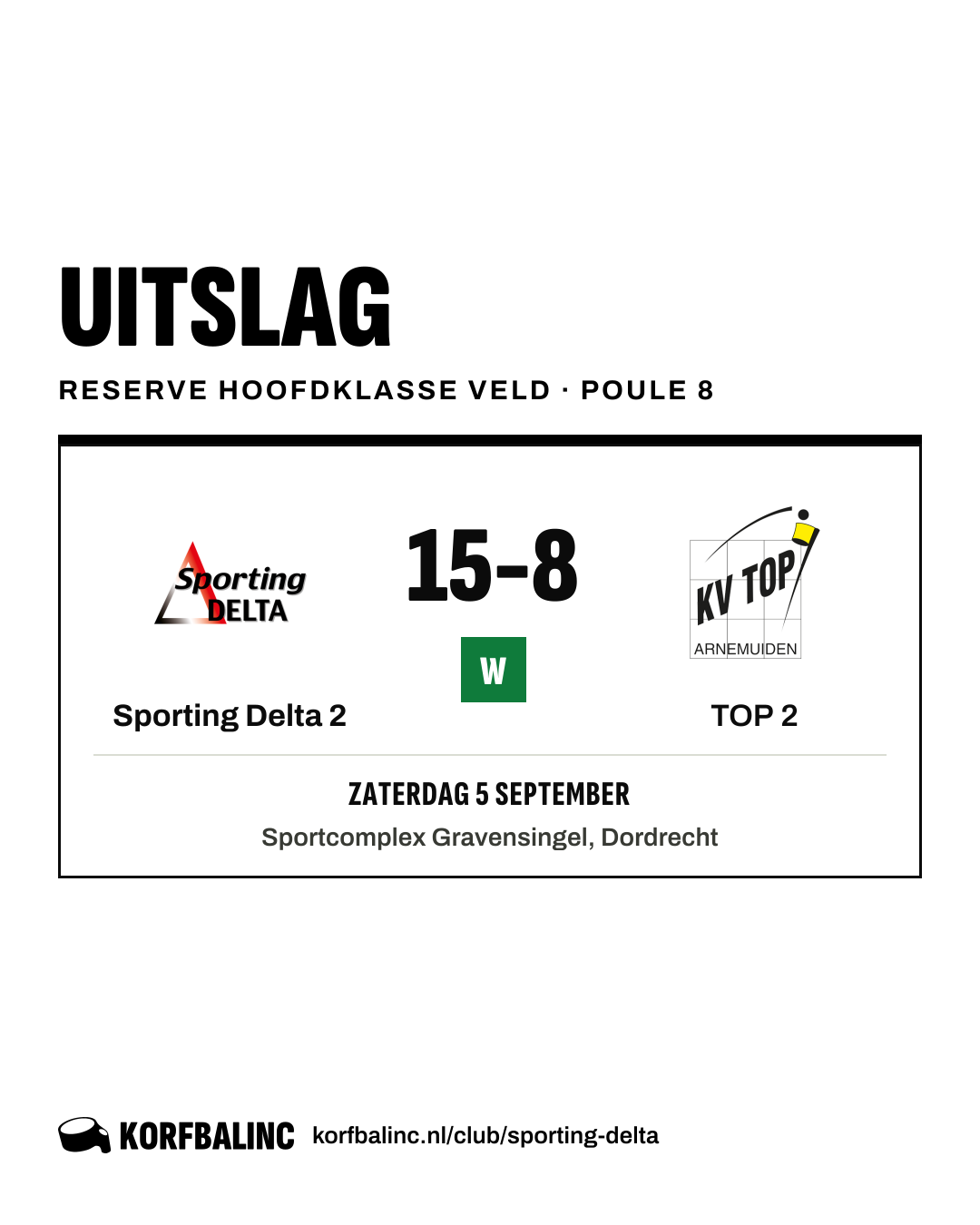 Sporting Delta 2 - TOP 2