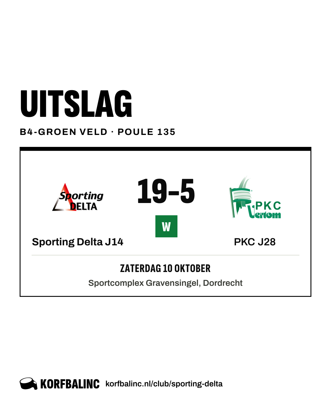 Sporting Delta J14 - PKC J28
