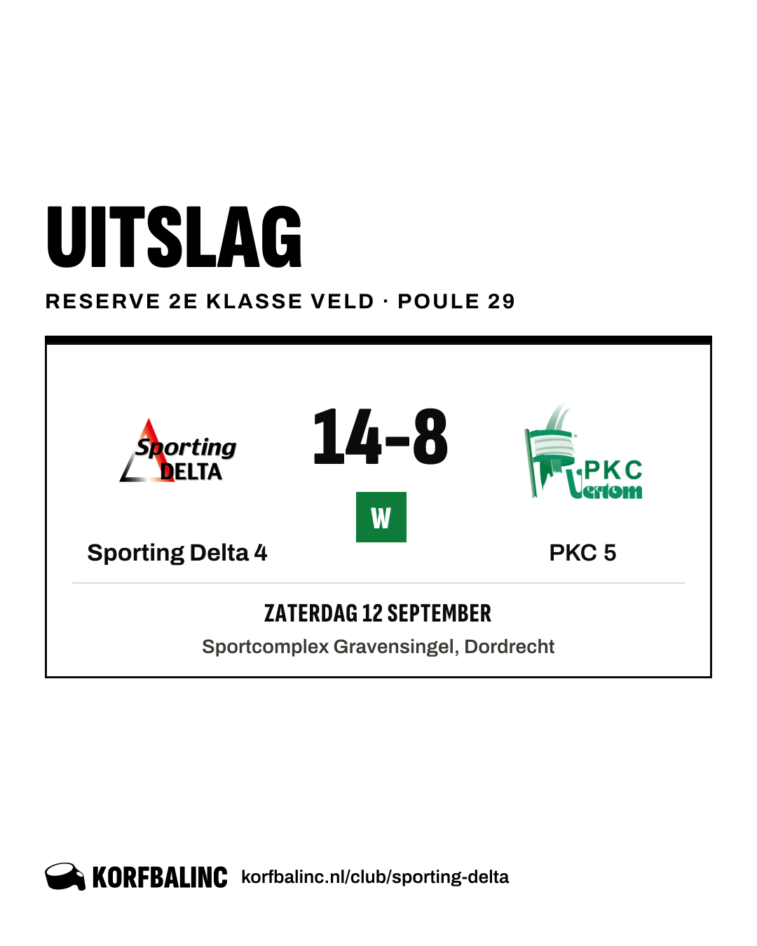 Sporting Delta 4 - PKC 5