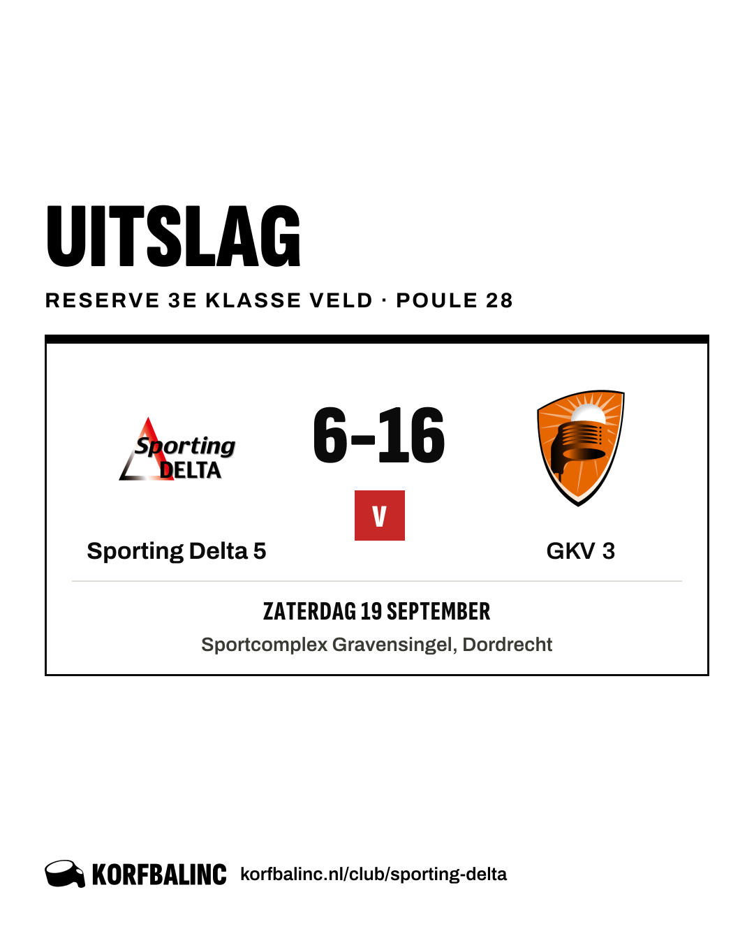 Sporting Delta 5 - GKV 3