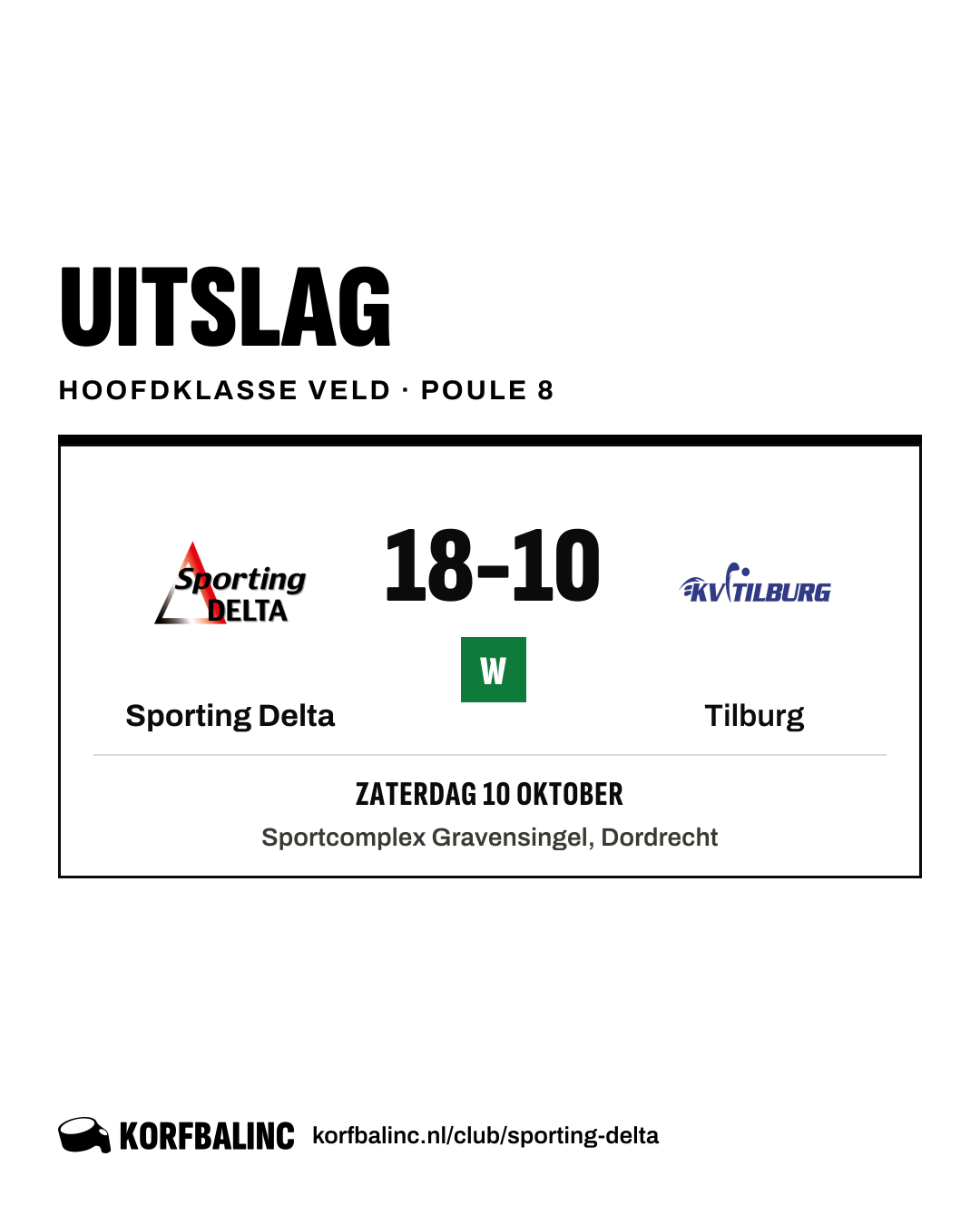 Sporting Delta - Tilburg