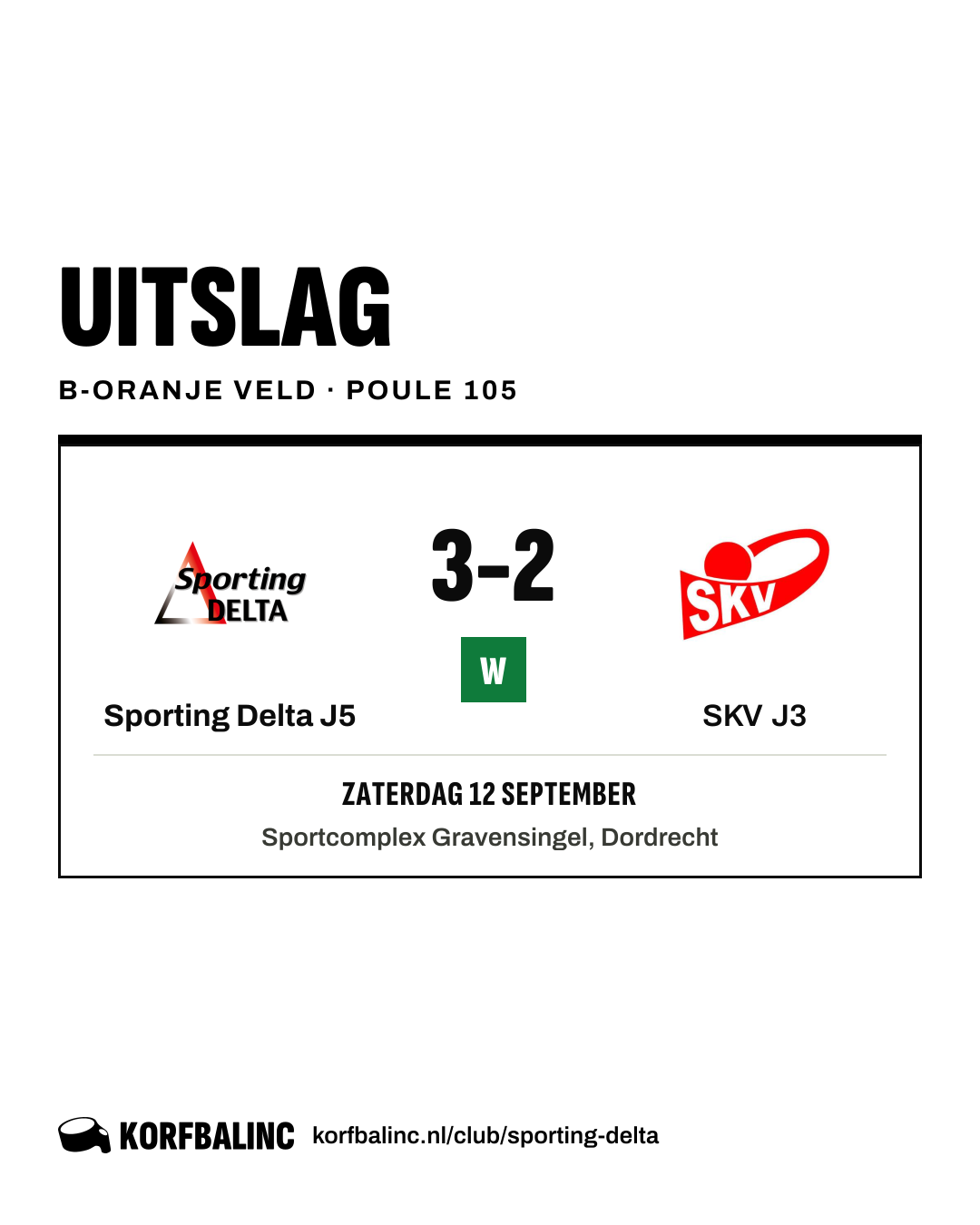 Sporting Delta J5 - SKV J3