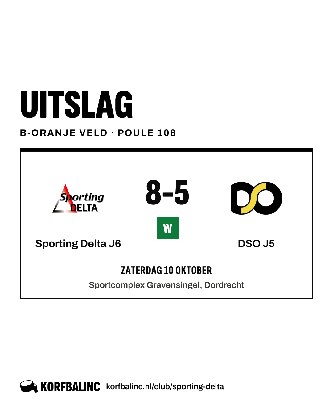 Sporting Delta J6 - DSO J5