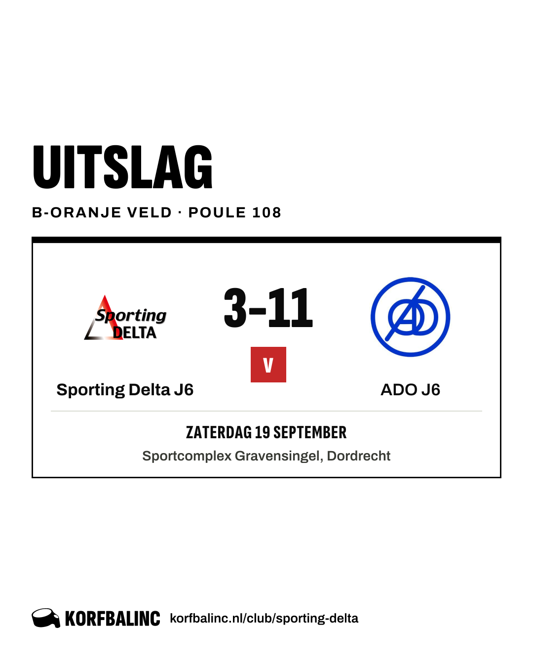 Sporting Delta J6 - ADO J6