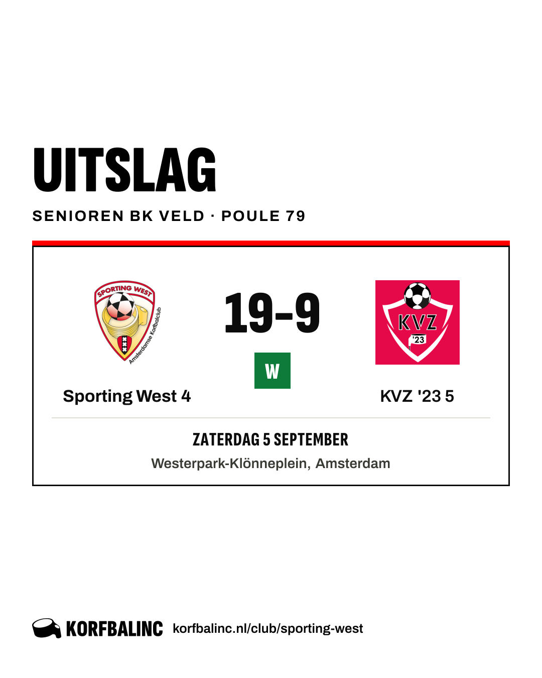 Sporting West 4 - KVZ '23 5