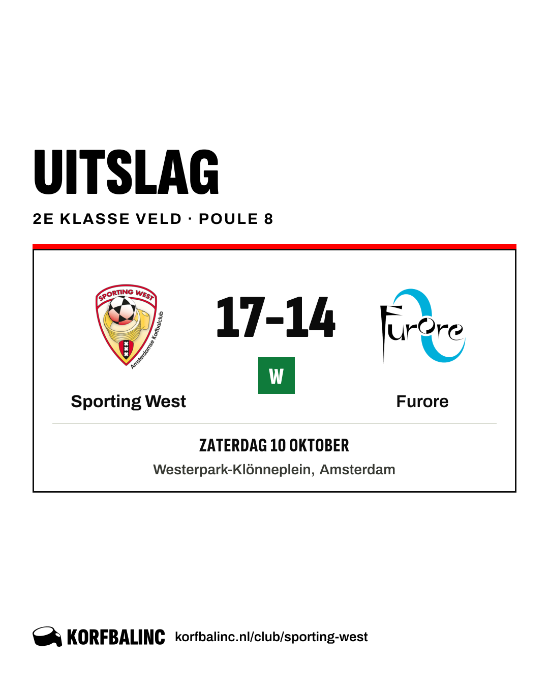 Sporting West - Furore