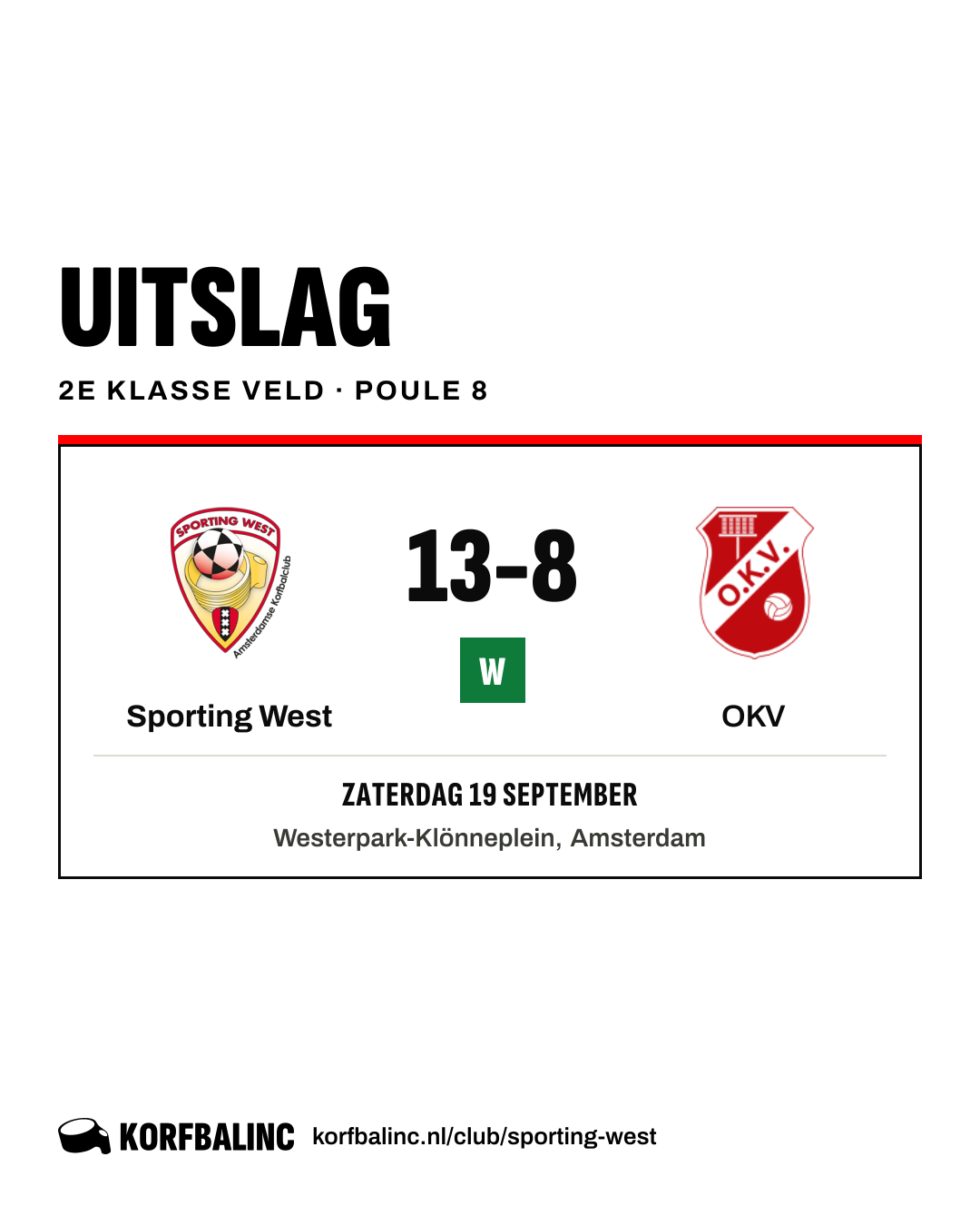 Sporting West - OKV