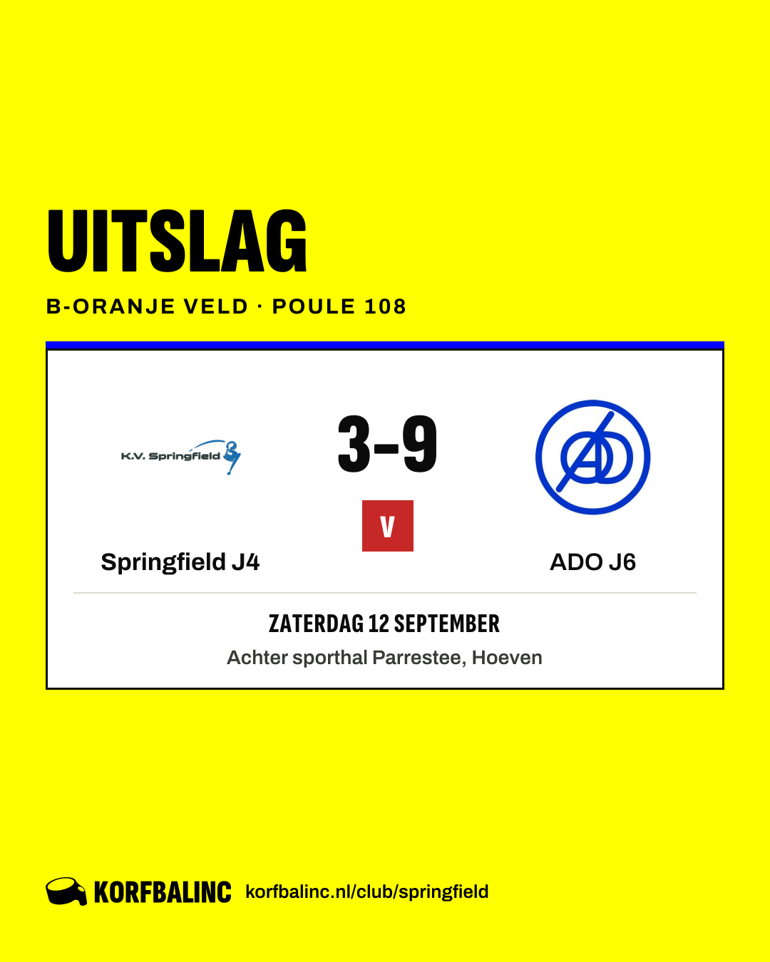 Springfield J4 - ADO J6