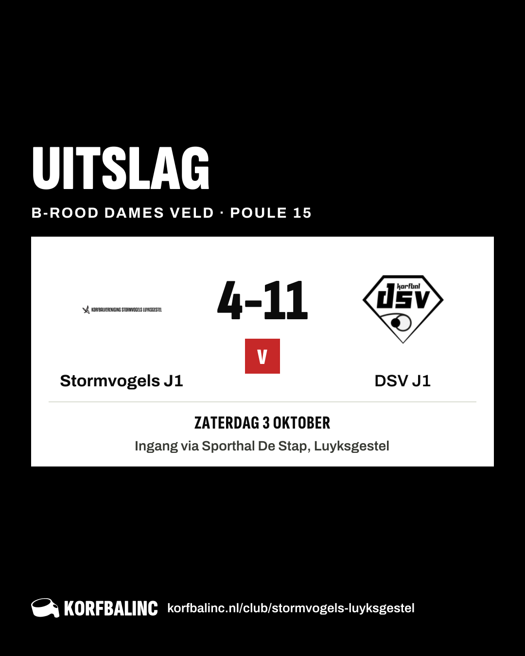 Stormvogels J1 - DSV J1