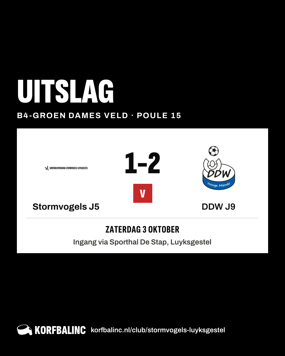 Stormvogels J5 - DDW J9