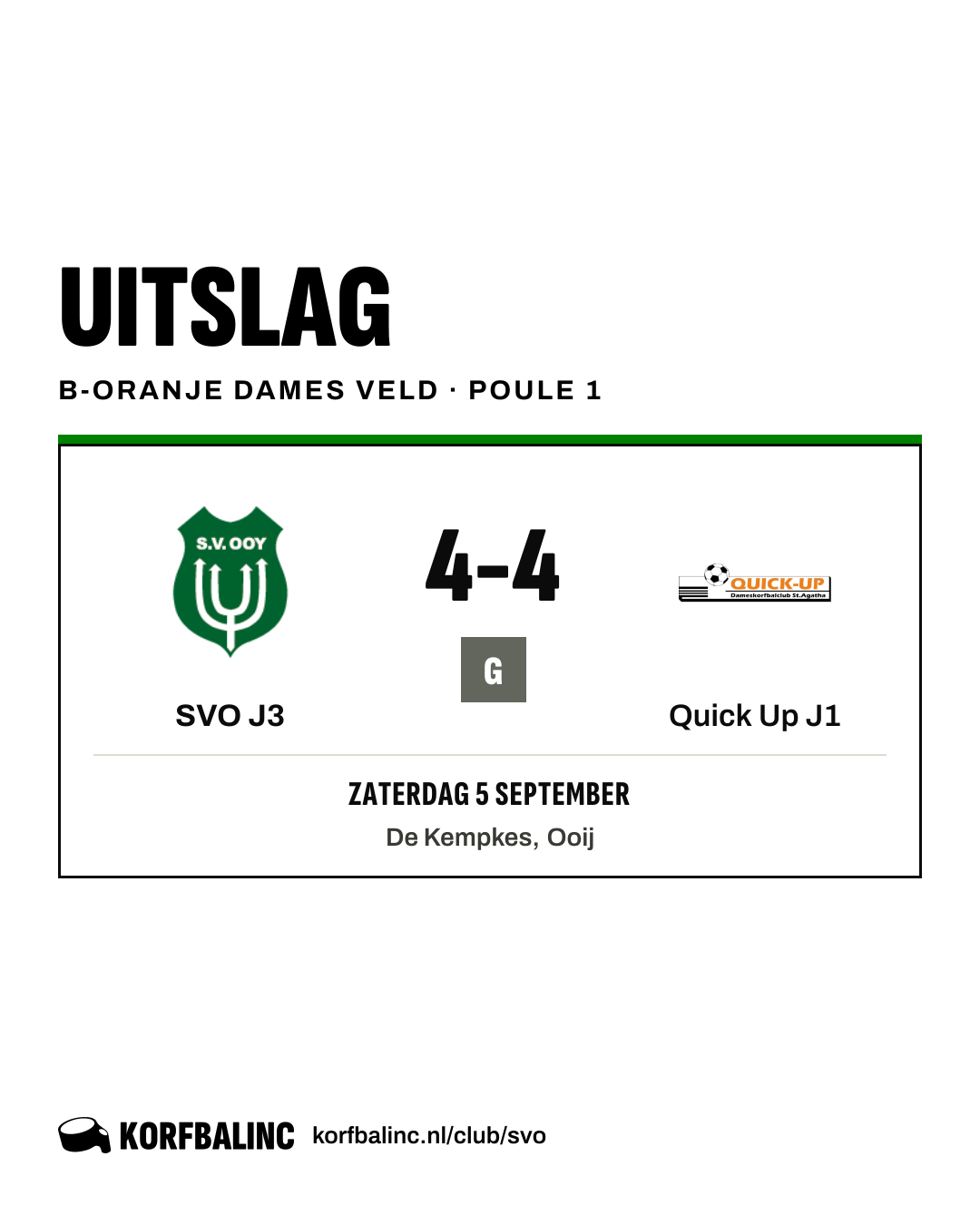 SVO J3 - Quick Up J1