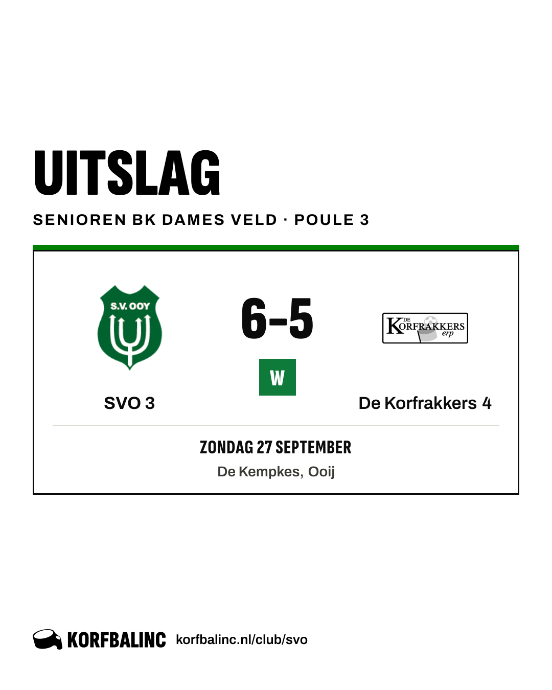 SVO 3 - De Korfrakkers 4