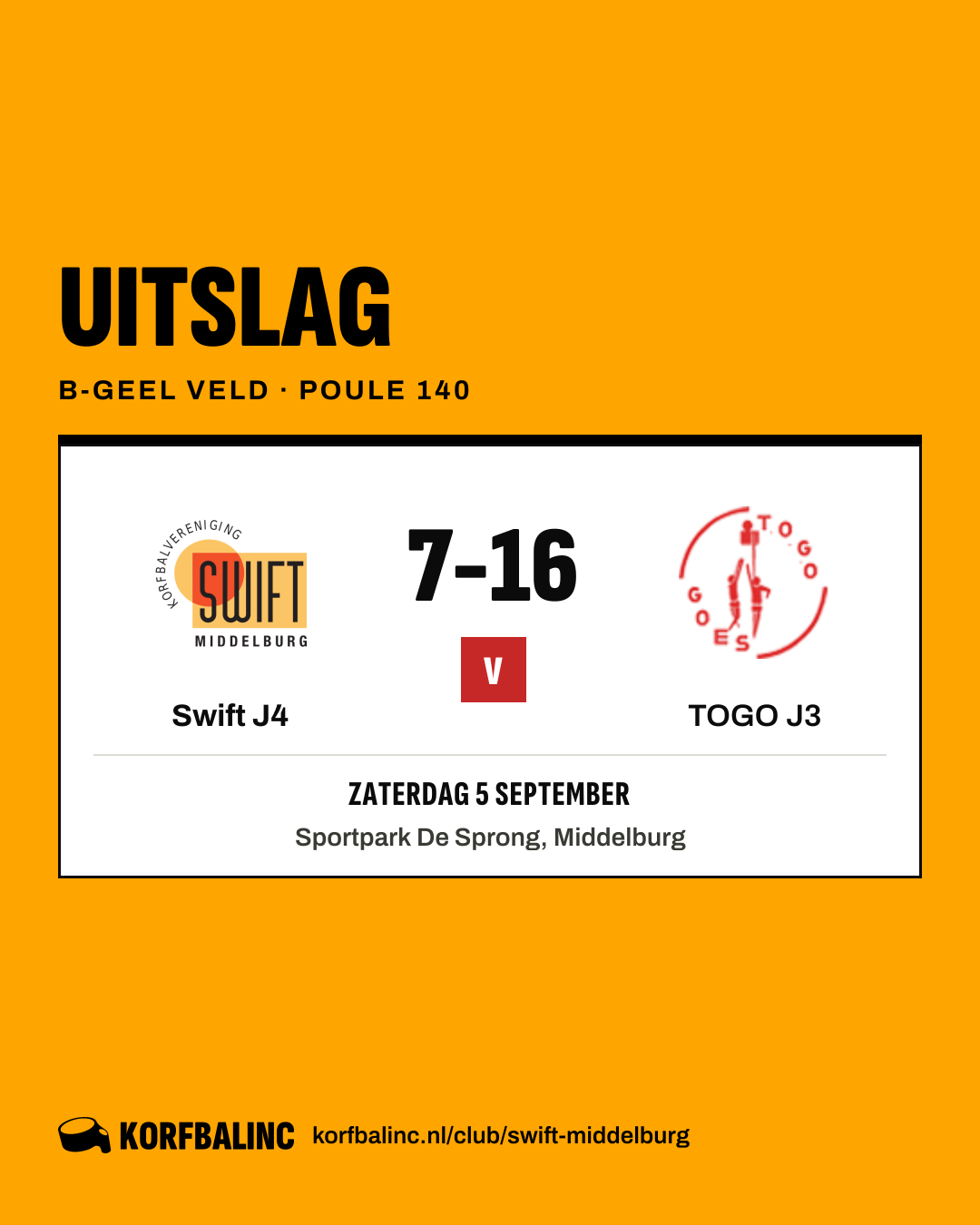 Swift J4 - TOGO J3