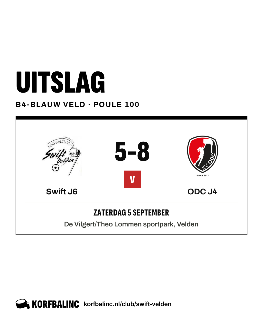 Swift J6 - ODC J4