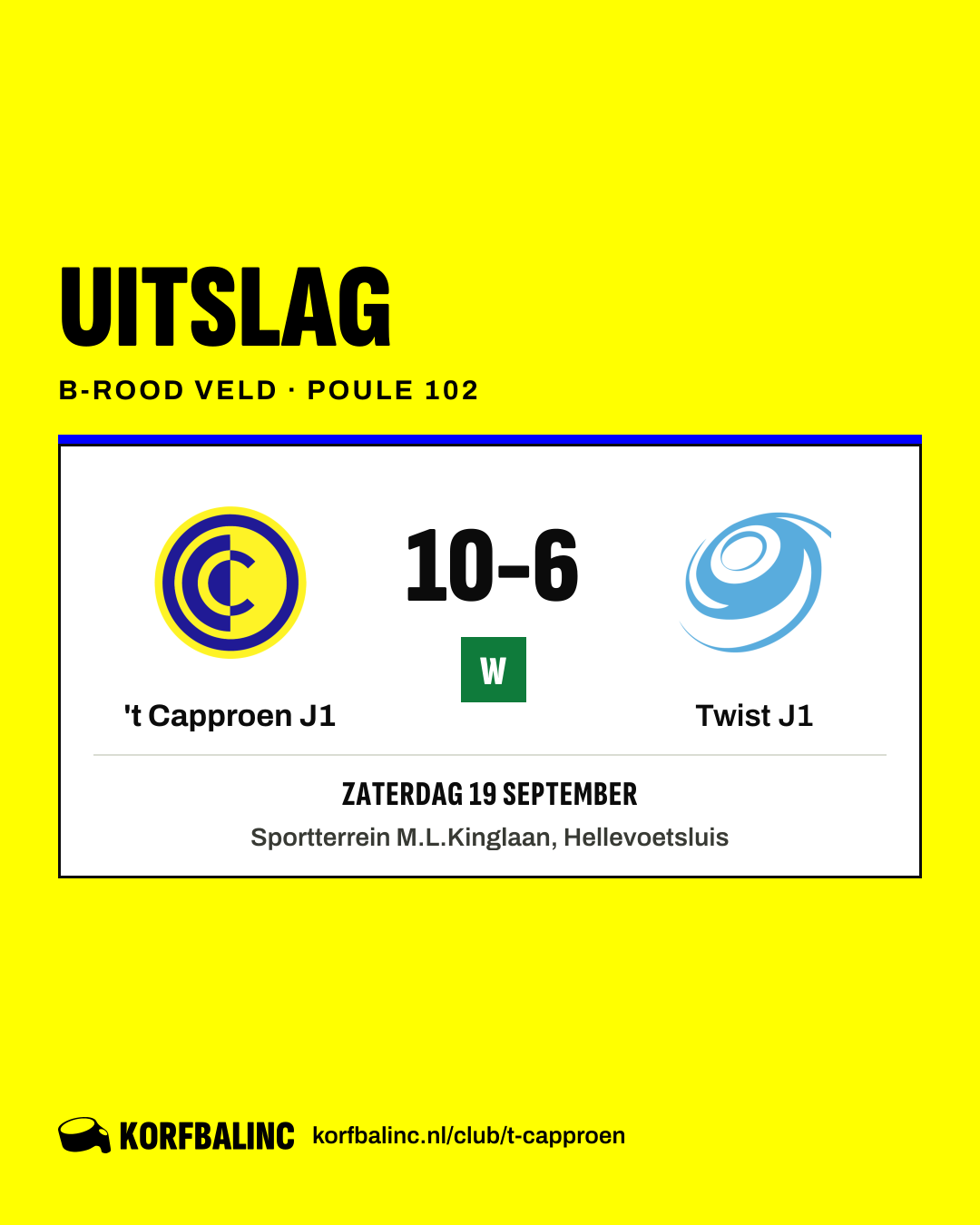 't Capproen J1 - Twist J1