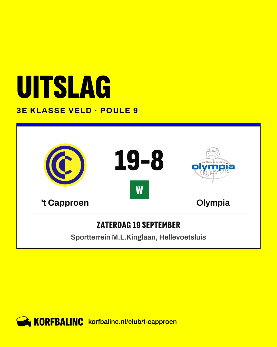 't Capproen - Olympia