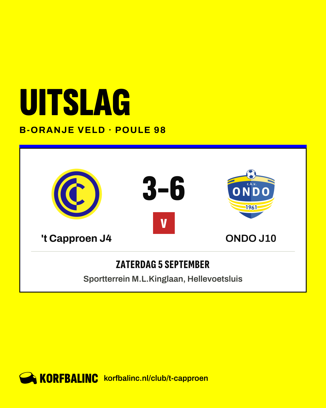 't Capproen J4 - ONDO J10