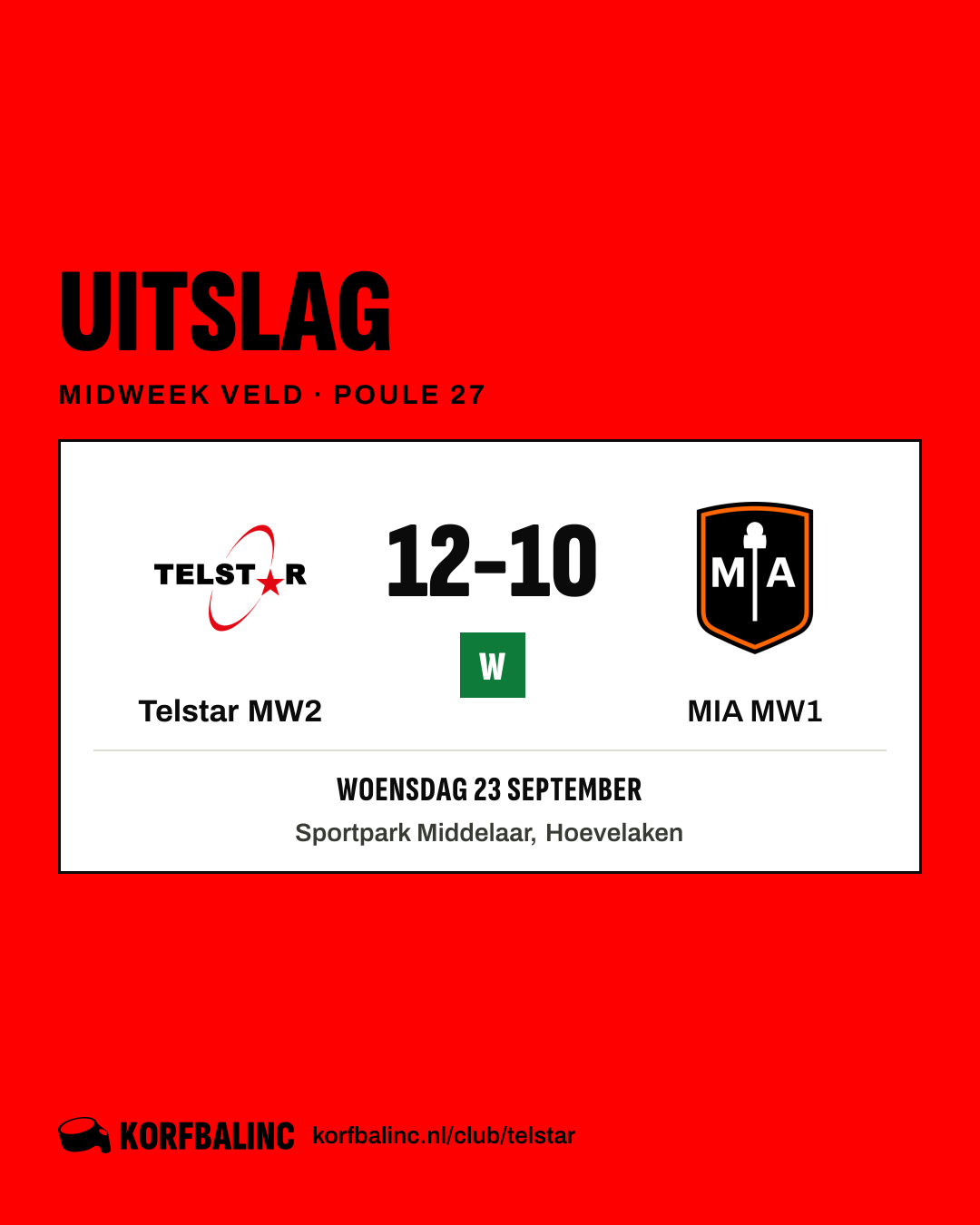 Telstar MW2 - MIA MW1