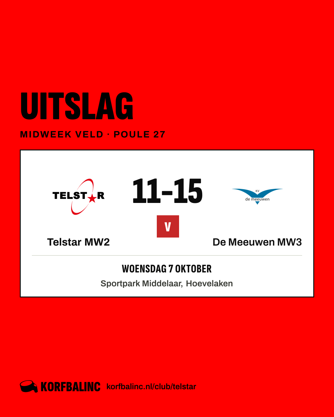 Telstar MW2 - De Meeuwen MW3