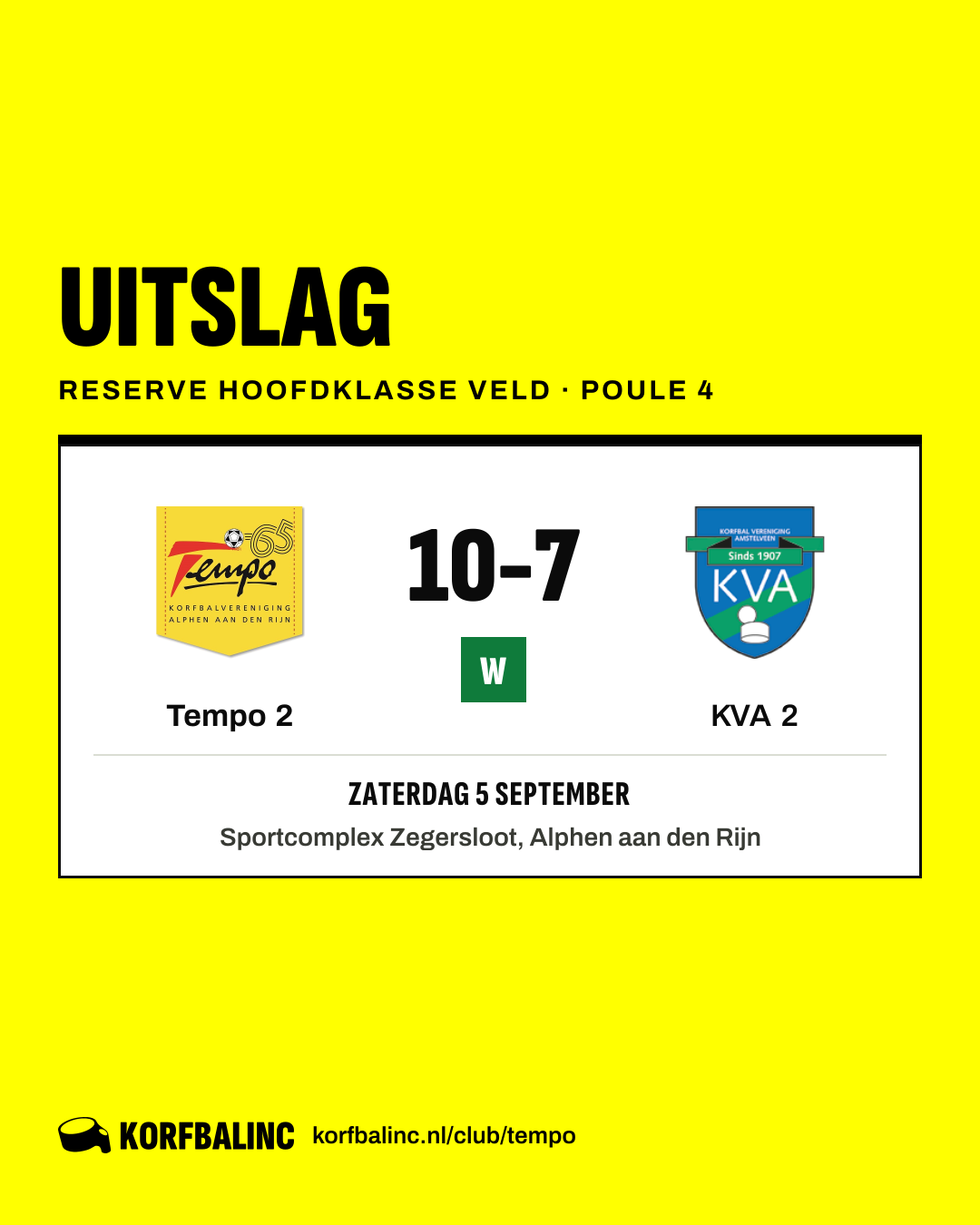Tempo 2 - KVA 2