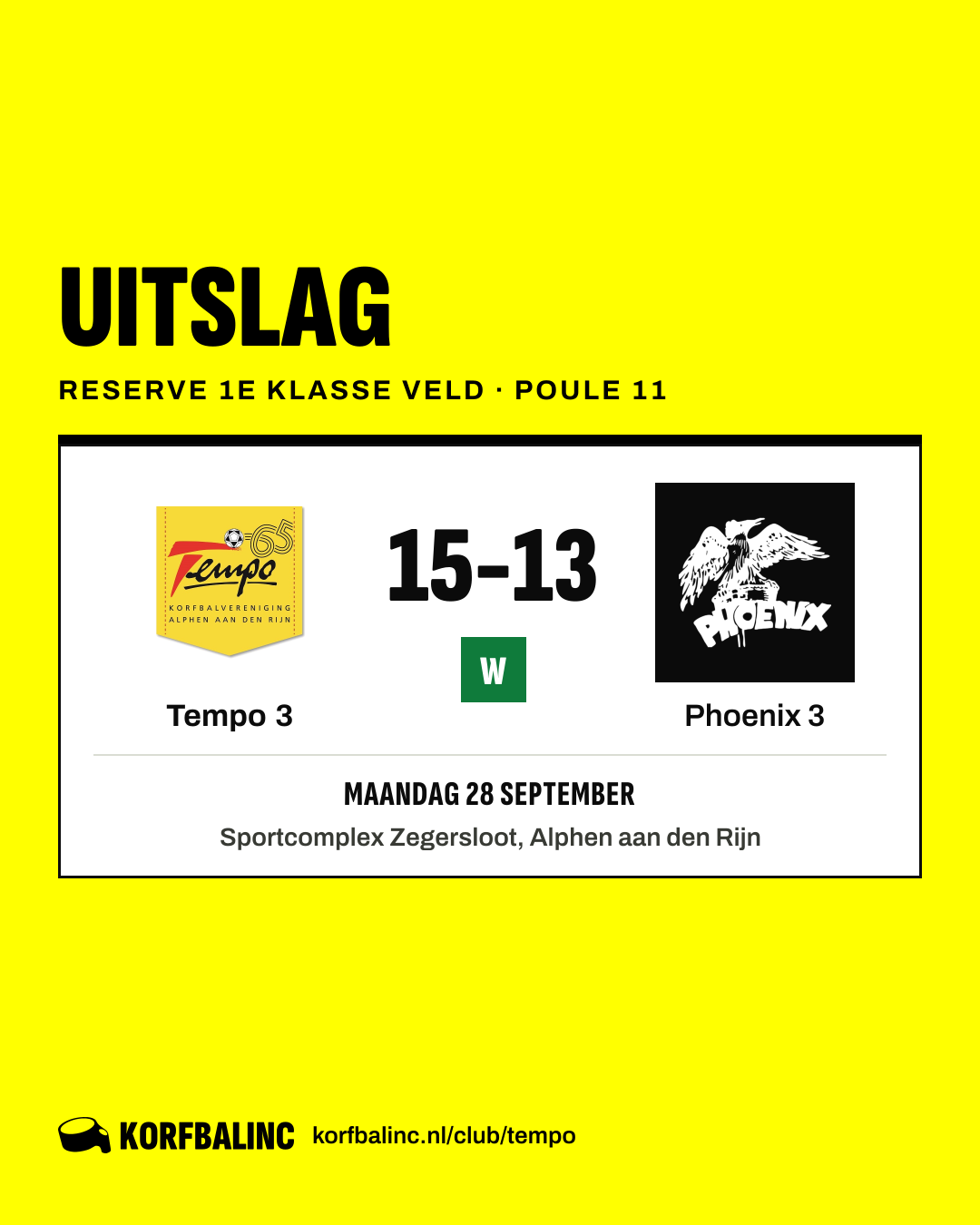 Tempo 3 - Phoenix 3