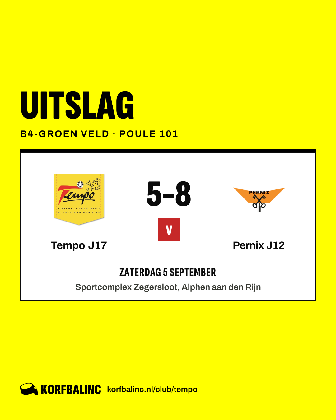 Tempo J17 - Pernix J12