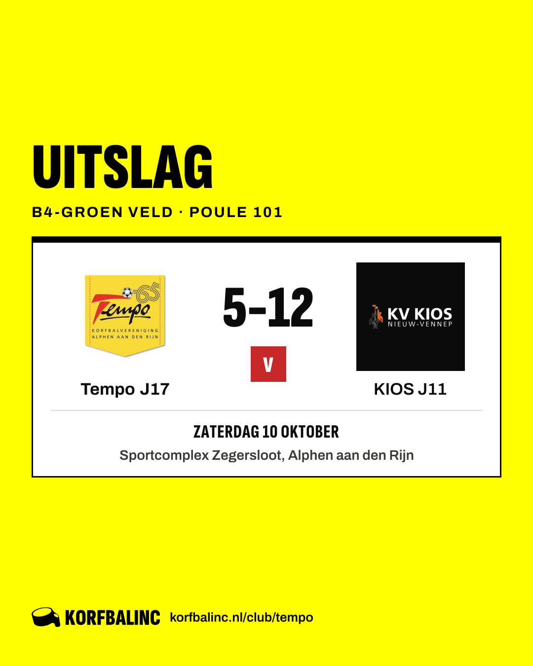 Tempo J17 - KIOS J11