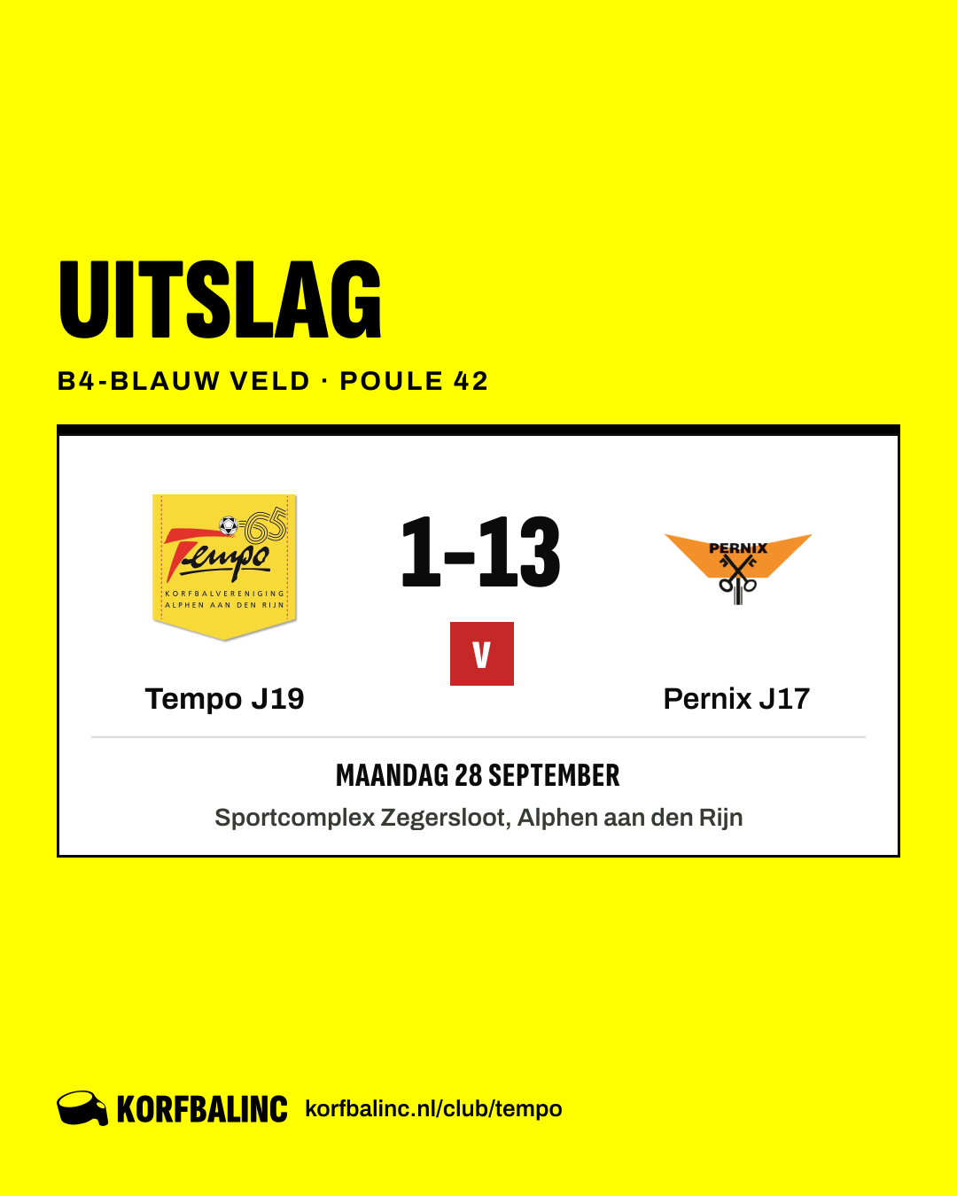 Tempo J19 - Pernix J17