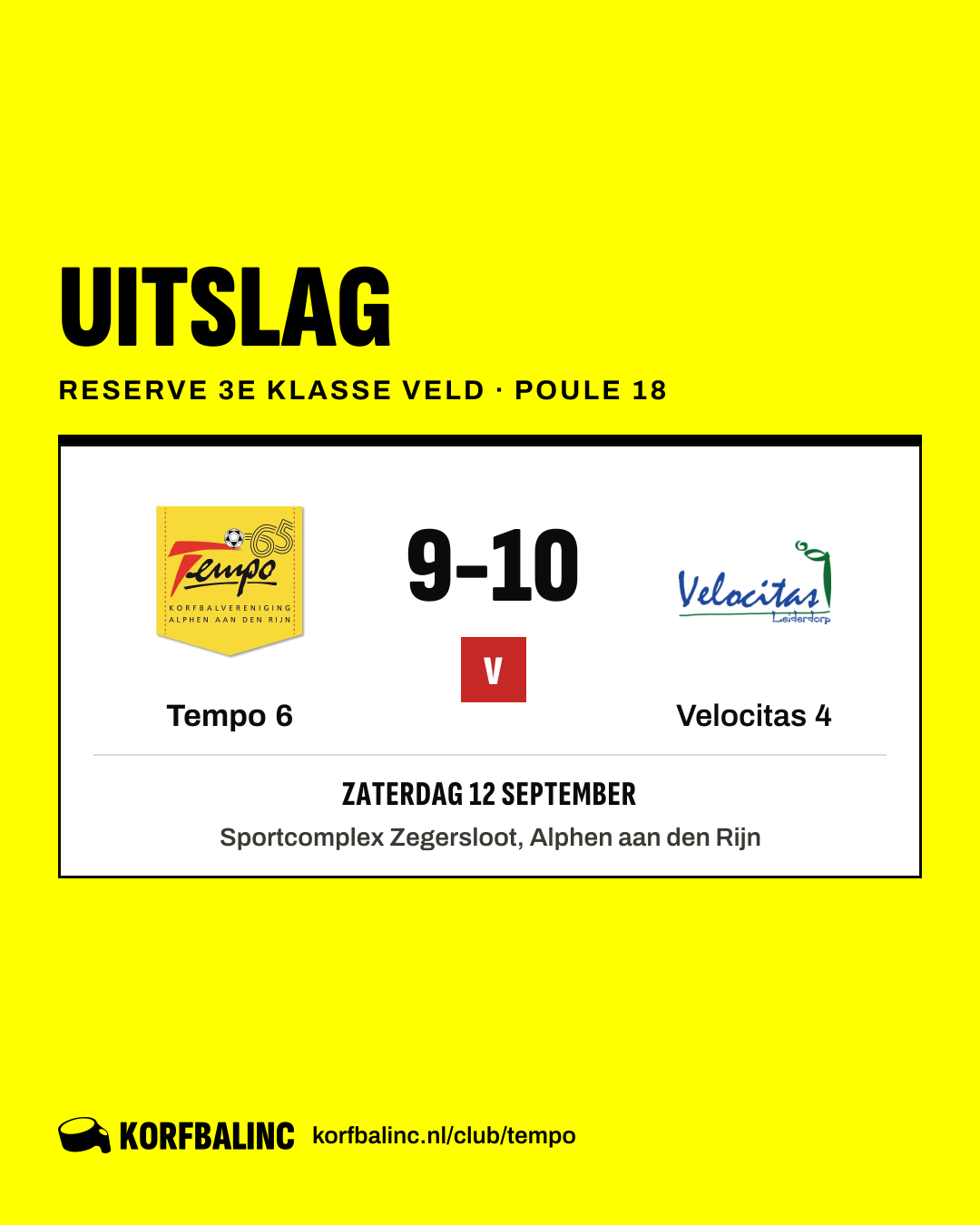 Tempo 6 - Velocitas 4