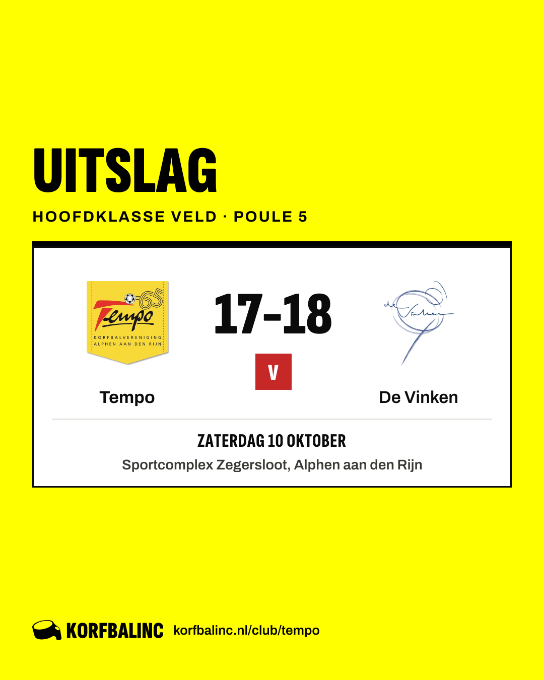 Tempo - De Vinken