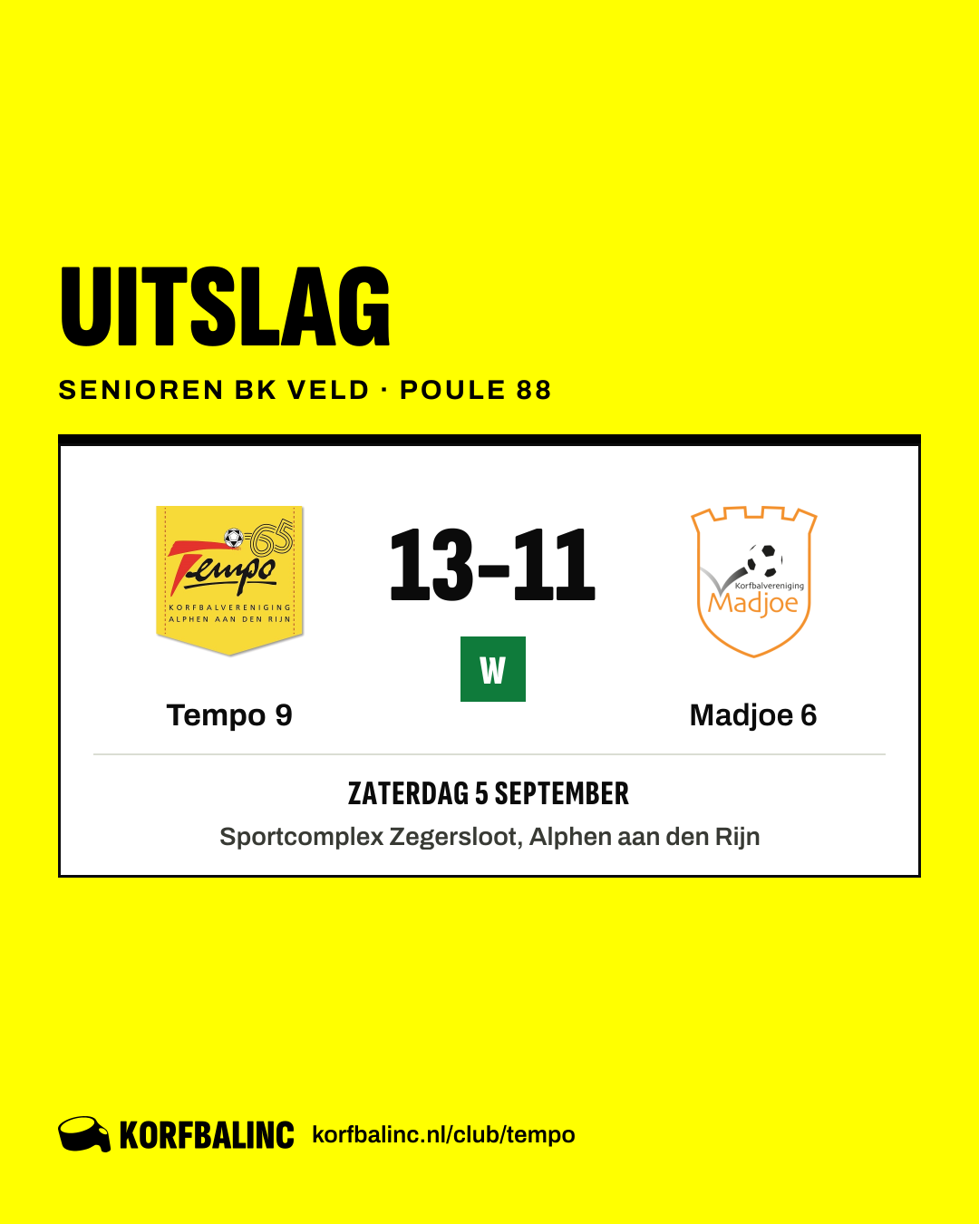 Tempo 9 - Madjoe 6